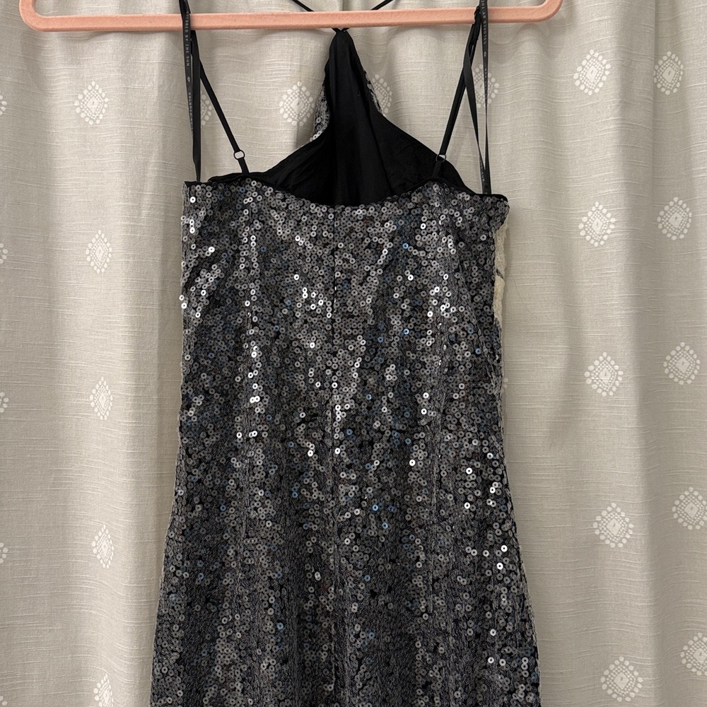 Farm Rio sequin halter column midi dress - Picture 7 of 7